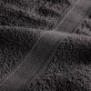 vidaXL Premium Hand Towels "SOLUND" 10 pcs Anthracite 50x100 cm 600 gsm