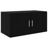vidaXL Storage Cabinet 3 pcs Black Oak