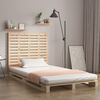 vidaXL Wall Headboard 81x3x91.5 cm Solid Wood Pine