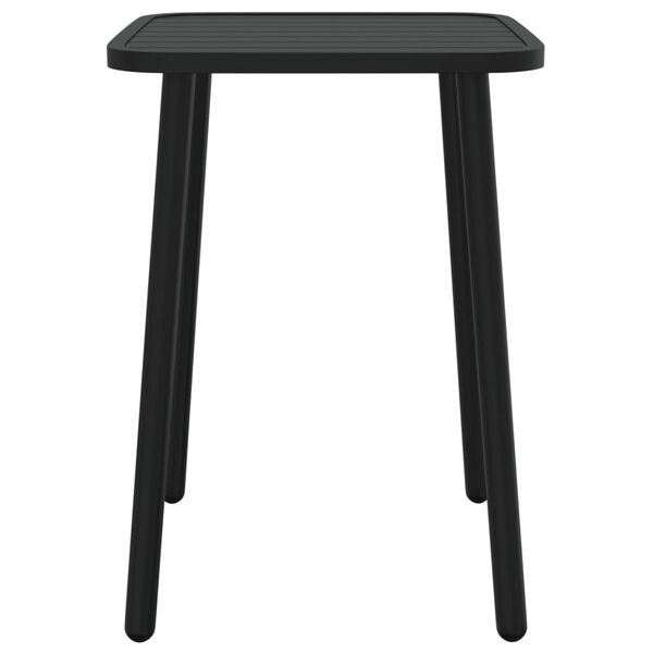 vidaXL Garden Table Anthracite 50x50x71 cm Steel