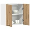 vidaXL Kitchen Wall Cabinet Lyon&nbsp;Artisan Oak&nbsp;60x31x60 cm Engineered Wood
