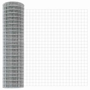 vidaXL Euro Fence 1 x 10 m PVC-coated iron