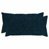 vidaXL Cushion Cover 2 pcs HEERLEN Navy Blue 40 x 70 cm