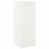 vidaXL Plant Stand White 30 x 30 x 80 cm Steel