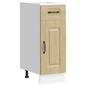 vidaXL Kitchen Base Cabinet Kalmar Sonoma Oak Engineered Wood