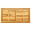 vidaXL Table Top Brown 100 x 50 x 2 cm Solid Acacia Wood