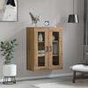 vidaXL Sideboard Artisan Oak 69.5 x 34 x 90 cm Engineered Wood