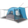 vidaXL Car Tent 4-Person Blue Waterproof