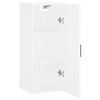 vidaXL Wall Mounted Cabinet White 34.5x34x90 cm