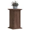 vidaXL Plant Stand Brown Oak 33x33x60 cm Engineered Wood