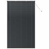 vidaXL Venetian Blinds Black 220 x 130 cm Aluminium