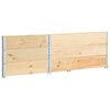 vidaXL Pallet Collars 3 pcs 80x120 cm Solid Pine Wood