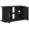 vidaXL Aquarium Stand Black Oak 101x41x58 cm Engineered Wood