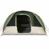 vidaXL Family Tent Tunnel 7-Person Green Waterproof