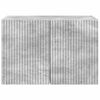 vidaXL TV Wall Cabinet Concrete Grey 59.5 x 31 x 40 cm Engineered Wood