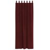 vidaXL Blackout Curtains 2 pcs Wine Red 140 x 260 cm Velvet