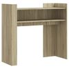 vidaXL Console Table Sonoma Oak 100x35x90 cm Engineered Wood