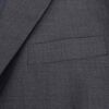 vidaXL Mens 2pcs Suit Grey 5 Polyester