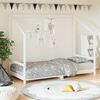 vidaXL Kids Bed Frame White 90x190 cm Solid Wood Pine