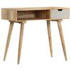 vidaXL Console Table 89x44x76 cm Solid Mango Wood