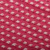vidaXL Throw Cotton Squares 125x150 cm Pink
