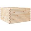 vidaXL Garden Planter 80x80x46 cm Solid Wood Pine
