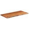 vidaXL Bathroom Countertop 120x60x3.8 cm Rectangular Solid Wood Acacia