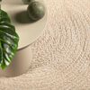 vidaXL Rug ZIZUR Beige 60x110 cm Jute Look Indoor and Outdoor