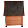 @Pet Outdoor Cat House 57x45x43 cm Wood Brown