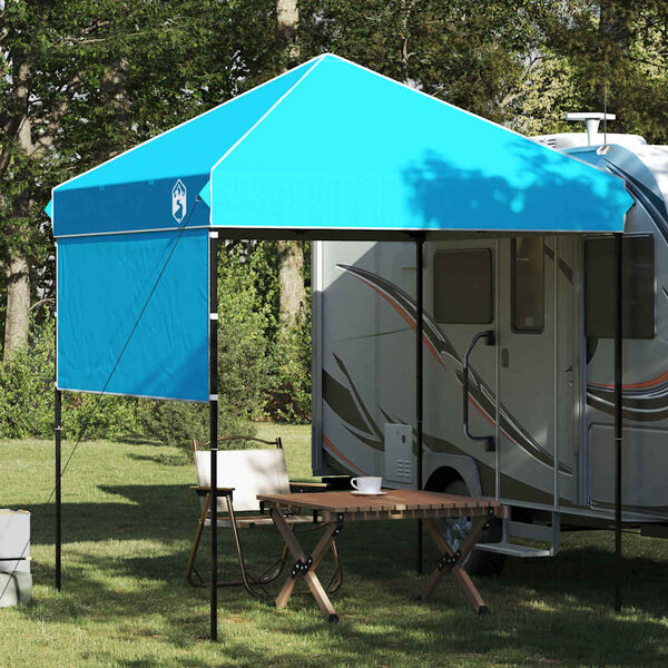 vidaXL Pop-up Canopy Tent Blue 200 x 200 cm Fabric