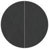 vidaXL Pool Ground Sheet Folding Black &Oslash; 244 cm Non-woven Fabric