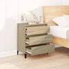 vidaXL Sideboard Sonoma Oak 60x35x70 cm Engineered Wood