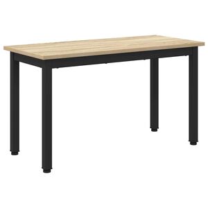 vidaXL Bench Sonoma Oak 80 x 35 x 45 cm Engineered Wood