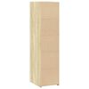 vidaXL Highboard Sonoma Oak 30x41x124 cm Engineered Wood