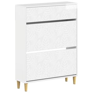 vidaXL Shoe Cabinet DELFT 78 x 24 x 103 cm Engineered Wood