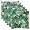 vidaXL Cushion Cover 6 pcs HEERLEN Leaf Pattern 65 x 65 cm Polyester
