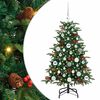 vidaXL Artificial Christmas Tree with 150 LEDs with Stand Green 120 cm