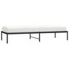 vidaXL Metal Bed Frame without Mattress Black 80x200cm