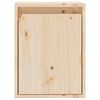 vidaXL Wall Cabinet 30x30x40 cm Solid Wood Pine