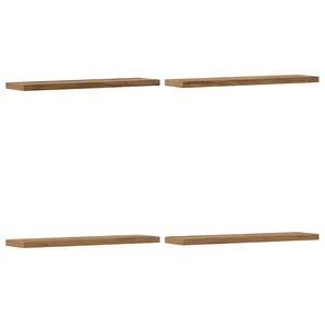 vidaXL Wall Shelves 4 pcs Artisan Oak 40x10x1.5 cm Engineered Wood