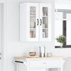 vidaXL Kitchen Cabinet Kalmar High Gloss White 60 x 31 x 80 cm