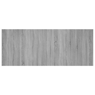 vidaXL Bed Headboard Grey Sonoma 200x1.5x80 cm Engineered Wood