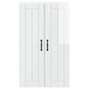 vidaXL Kitchen Cabinet High Gloss White 60 x 31 x 100 cm