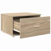 vidaXL Drawer Cabinet Brown 55 x 45 x 33.5 cm Engineered wood