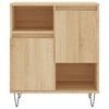 vidaXL Sideboard Sonoma Oak 60x35x70 cm Engineered Wood