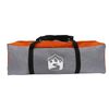 vidaXL Car Tent 2-Person Grey and Orange Waterproof