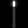 vidaXL Bollard Light with Outlet 80 cm Stainless Steel IP44