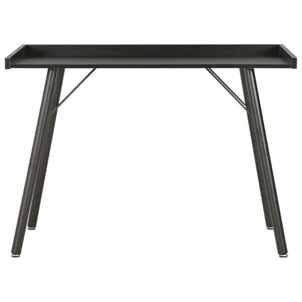 vidaXL Desk Black 90x50x79 cm