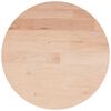 vidaXL Round Table Top ??30x1.5 cm Solid Wood Oak