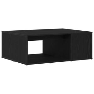vidaXL Coffee Table Black Oak 90 x 67 x 33 cm Engineered Wood